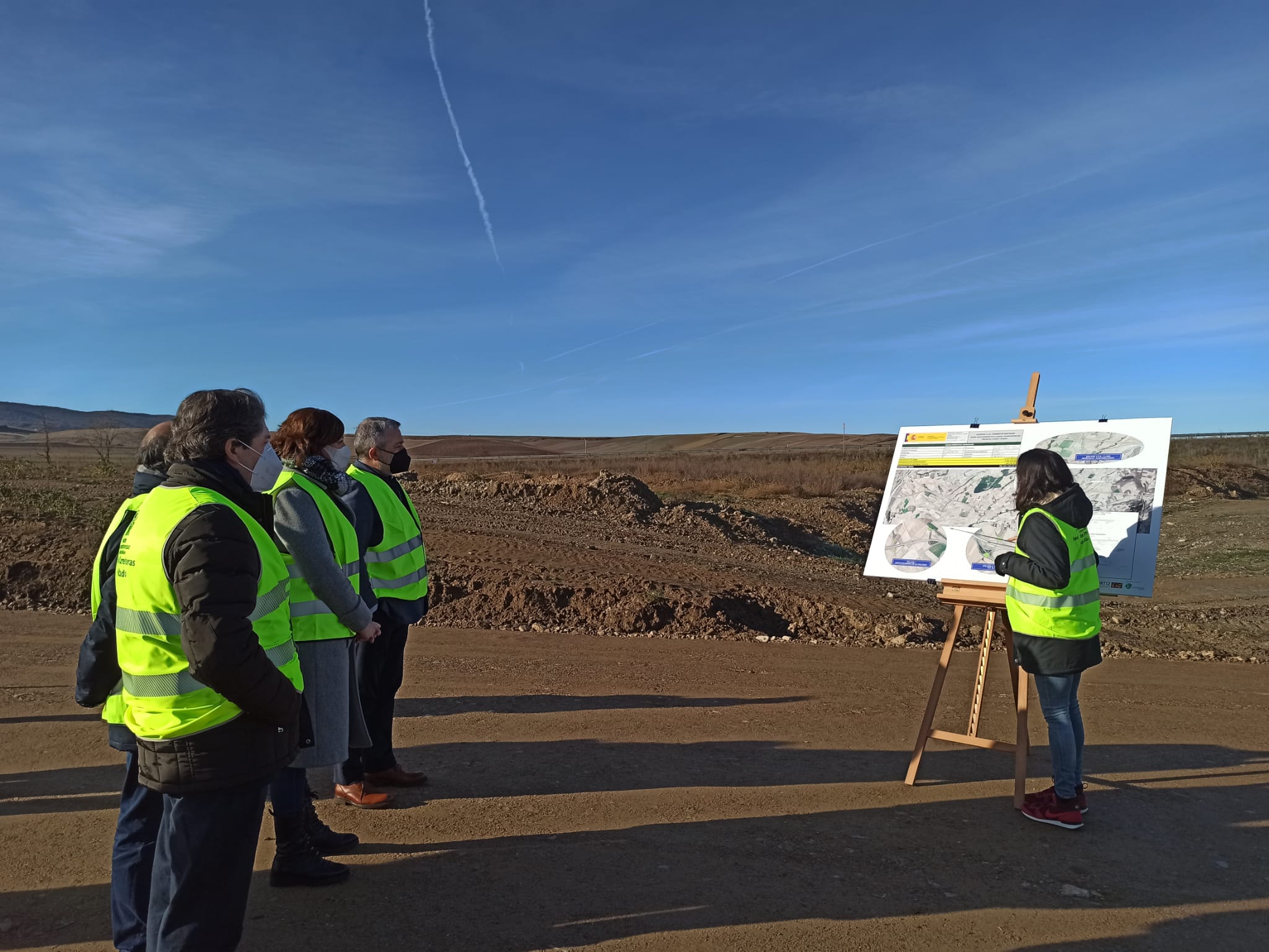 Visita obras autovia A12